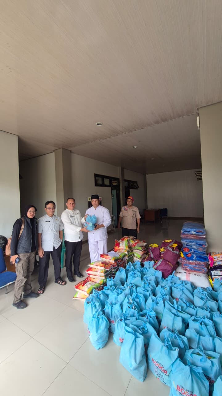 Bantuan Logistik Darurat untuk Korban Bencana di Empat Kecamatan Digelontorkan Pemkab Bogor