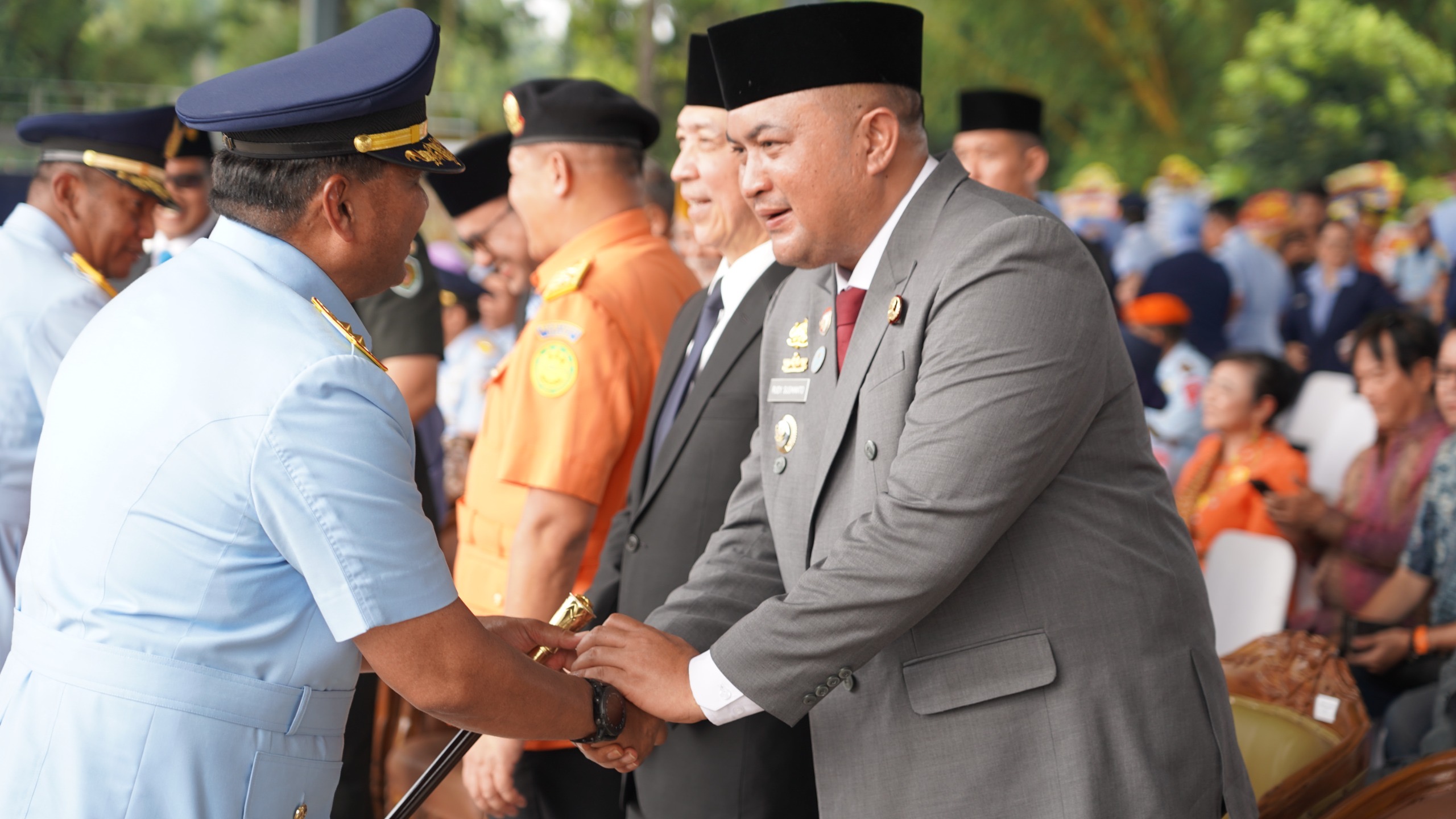 Pimpinan Baru Lanud Atang Sendjaja Resmi Bertugas, Pemkab Bogor Siap Tingkatkan Kerjasama Militer da
