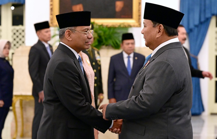 Usai Dilantik, Suahasil Nazara Janji Jaga Keuangan Negara dan Maksimalkan Manfaat APBN