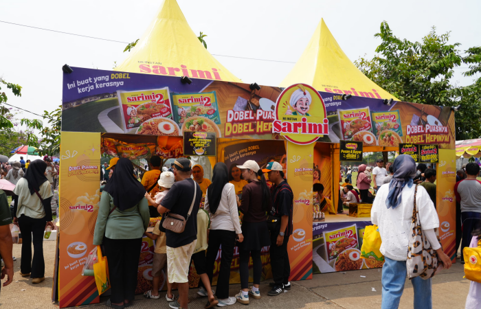 Festival Trans TV di Pakansari Ramai Sejak Pagi, UMKM dan PMI Ikut Tebar Manfaat